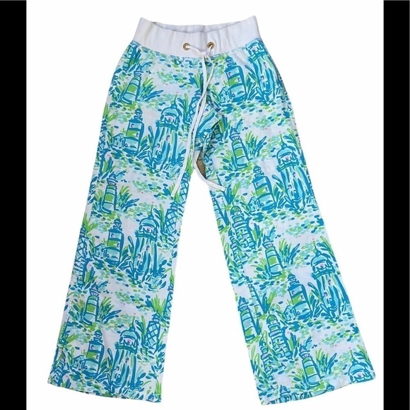 Lilly Pulitzer High Beam Lighthouse Linen Pants - Picture 5 of 11
